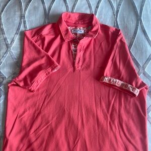 Tommy Bahama Men's Coral Polo Shirt